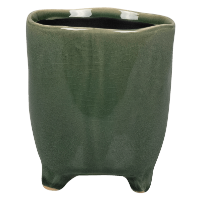 Кашпо керамическое Kaat Pot Green