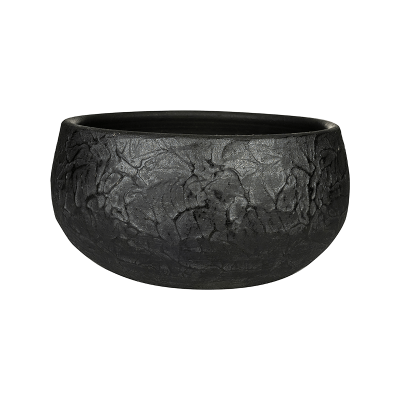 Кашпо керамическое Evi Bowl Midnight Black