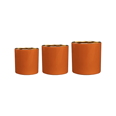 Кашпо керамическое Ymke Pot Mandarin (set of 3)