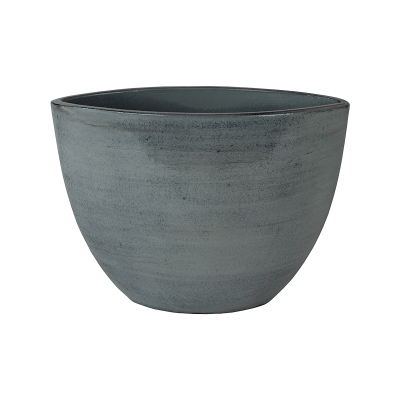 Кашпо керамическое Indoor Pottery Planter cresta ice blue