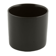 Basic Cylinder Minipot Black