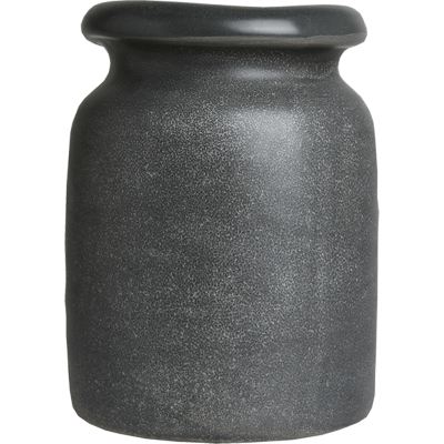 Кашпо керамическое Erva Vase Black