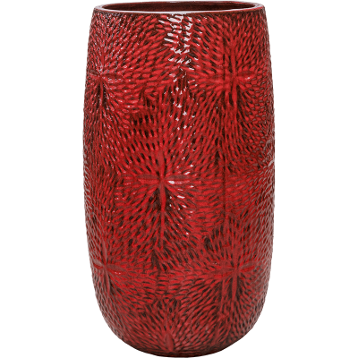 Кашпо керамическое Marly Vase Deep Red