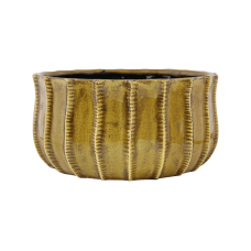 Indoor Pottery Bowl Manon Ochre (per 2 pcs.)