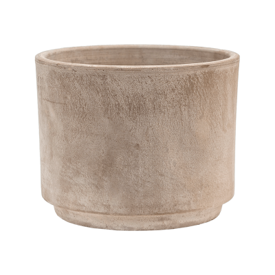 Кашпо керамическое Terra Cotta Flowerpot Grey