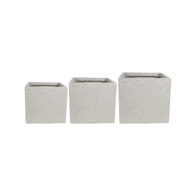 Кашпо керамическое Ivo Pot Sand (set of 3)