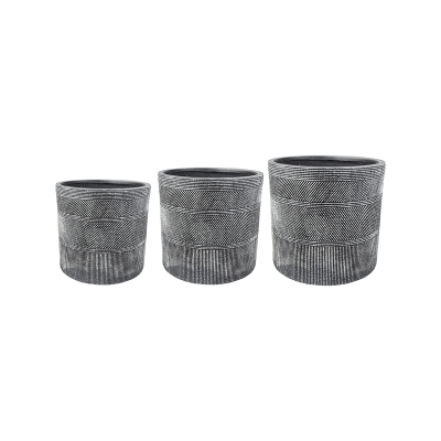 Кашпо Inca Pot Anthracite (set of 3)