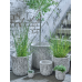 Кашпо керамическое Scrape Orchidpot Light Grey