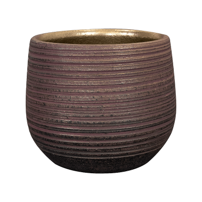 Кашпо керамическое Lydia Pot Shiny Purple