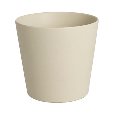 Кашпо керамическое Basic Round Minipot Cream