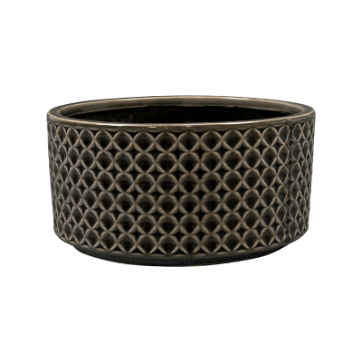 Кашпо керамическое Thies Bowl Anthracite