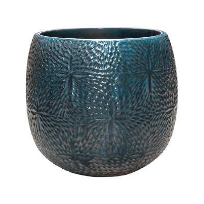 Кашпо керамическое Marly Pot Ocean Blue
