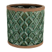 Кашпо керамическое Liam Pot Turquoise