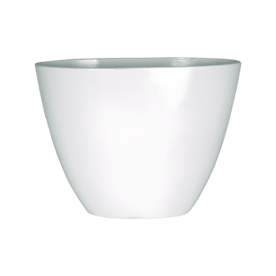 Кашпо керамическое Indoor Pottery Planter cresta pure white