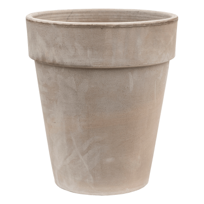Кашпо керамическое Terra Cotta Flowerpot Grey