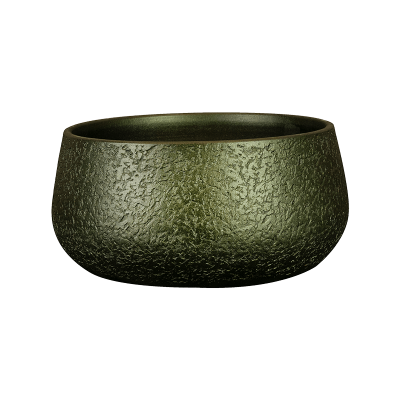 Кашпо керамическое Noor Bowl Velvet Green