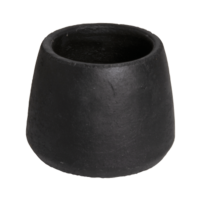 Кашпо керамическое Pumpkin Pot Black