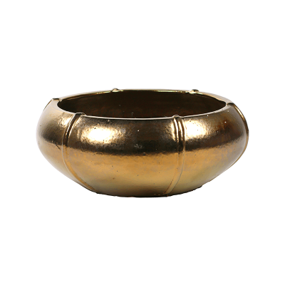 Кашпо керамическое Moda Bowl Gold