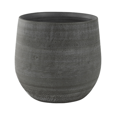 Кашпо керамическое Indoor Pottery Pot Esra Mystic Grey