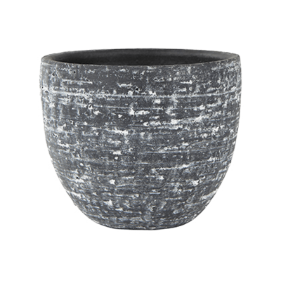 Кашпо керамическое Indoor Pottery Pot Karlijn Anthracite (per 6 pcs.)