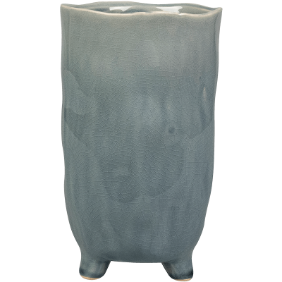 Кашпо керамическое Kaat Pot Tall Blue