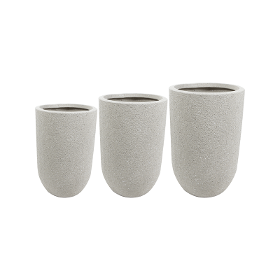 Кашпо керамическое Jack Vase Sand (set of 3)