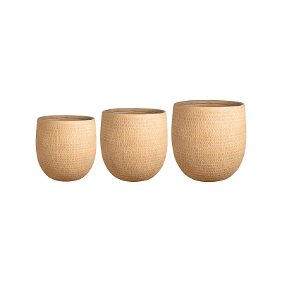 Кашпо Kinza Pot Terra (set of 3)