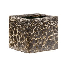 Baq Lava Cube relic black (glazed inside)