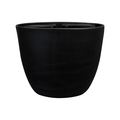 Кашпо керамическое Norell Planter Black