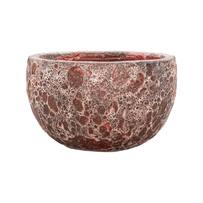 Кашпо керамическое Baq Lava Bowl relic pink