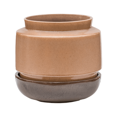 Кашпо керамическое Mori Pot and Bowl Taupe/Graphite