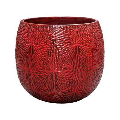 Кашпо керамическое Marly Pot Deep Red