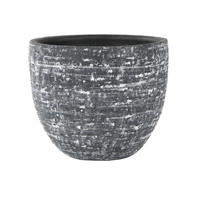 Кашпо керамическое Indoor Pottery Pot Karlijn Anthracite (per 2 pcs.)