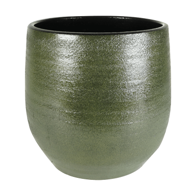 Кашпо керамическое Indoor Pottery Pot Zembla Green