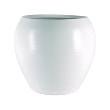 Indoor Pottery Pot Cresta Pure White