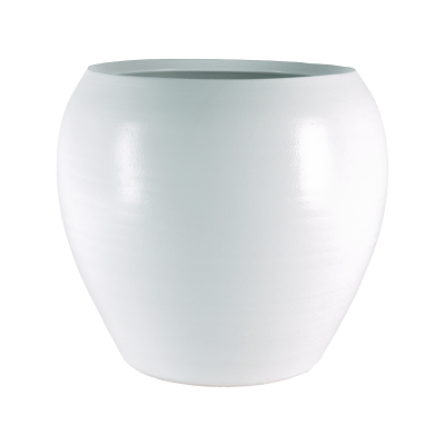 Кашпо керамическое Indoor Pottery Pot Cresta Pure White