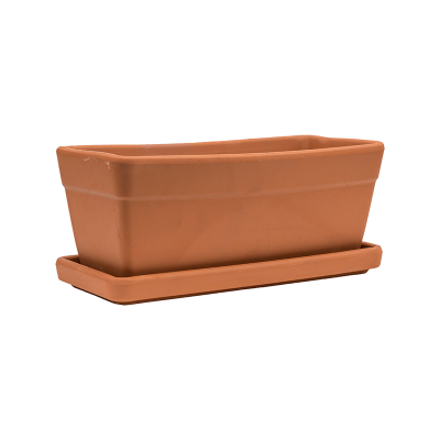 Кашпо керамическое Terra Cotta Set Balcony box+ Dish