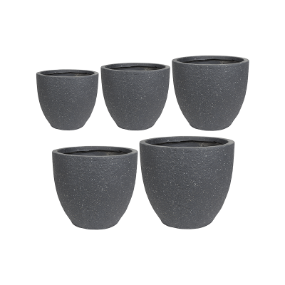 Кашпо Jack Pot Black (set of 5)