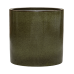 Кашпо керамическое Cylinder Pot Green