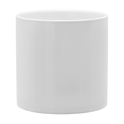 Кашпо керамическое Basic Cylinder Minipot White