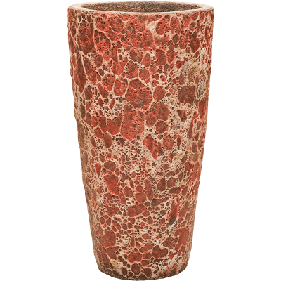 Кашпо керамическое Baq Lava Partner straight relic pink