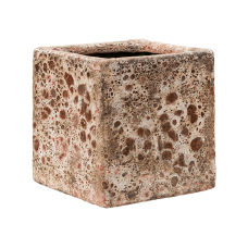 Baq Lava Cube relic pink (glazed inside)
