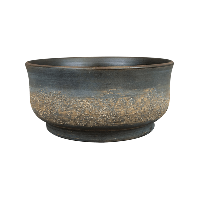 Кашпо керамическое Aico Bowl Shiny Blue
