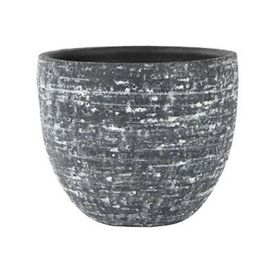 Кашпо керамическое Pot Karlijn Anthracite (per 6 pcs.)