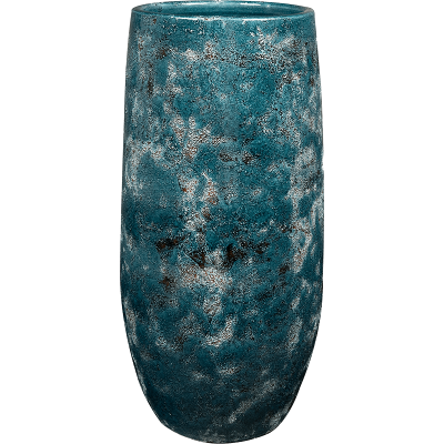 Кашпо керамическое Aimee Pot Tall River Blue