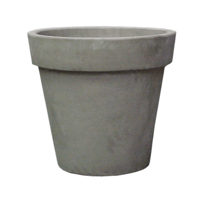 Кашпо керамическое Terra Cotta Flowerpot grey