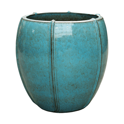 Кашпо керамическое Moda Emperor Turquoise