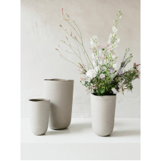 Lily Vase Grey