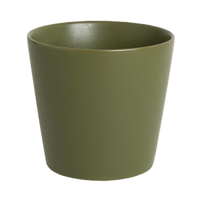 Кашпо керамическое Basic Round Minipot Khaki