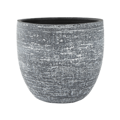 Кашпо керамическое Pot Karlijn Anthracite